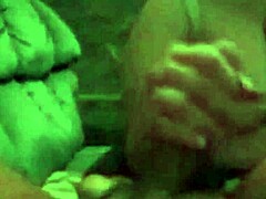 Wife ass fucks husband to milk prostate