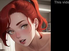 redhead milf sizzles in anal play