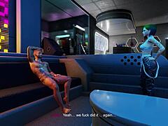 Cyberpunk Parody’s Bold Petite Star