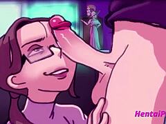 Nerdy Girl's 3D Creampie Surprise