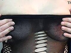 countdown with kyra hellfire’s natural big boobs joi