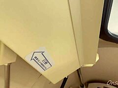 sweaty japanese babe delivers steamy sauna intro
