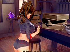 hellhound girl stars in hentai thrill