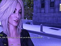 Blonde’s Big Boobs Heat Erotic Game