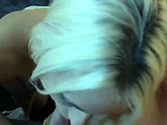 Busty Blonde Amateur Delivers Stunning POV Blowjob
