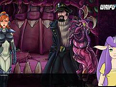 Steamy cartoon finish in Slutcraft