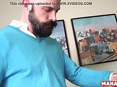 Mickey carpathio bangs his boss in raw interracial