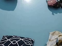 Curvy Asian beauty’s solo delight?