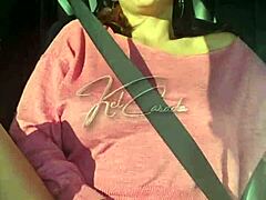 teasing car ride to flirt with drivers