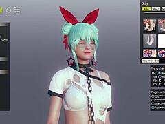 what's hidden in this 3d hentai clip?