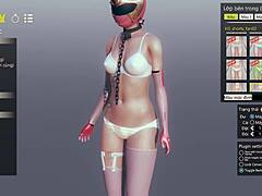Steamy 3D Anime Solo Action