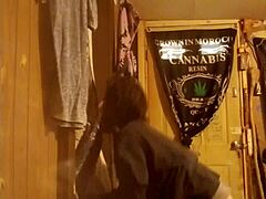 cuckold husband watches wife take tasty creampie fuck