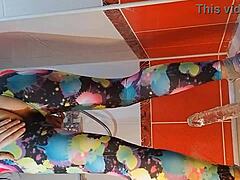 DILDO PLAY IN SHOWER