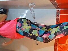 DILDO PLAY IN SHOWER