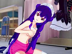 ever seen shampoo flaunt her ideal anime charm?