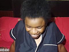 First View of African Beauty's Intimacy