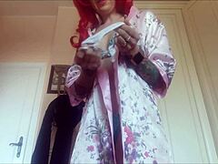 my milf catches stepson jerking for punishment