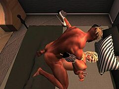 Cartoon Cougar Sparks Interracial Heat