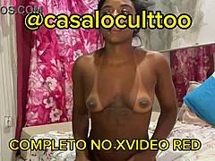 beautiful ebony wife’s real amateur moment caught on camera