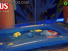 Blonde Brunette Stars in Oral Clash