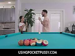 young girl's pool table heat