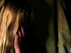 Blonde Enjoys Facial and Intimate HD Fun