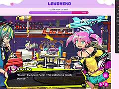 Lewdneko Moans with Toys Loudly