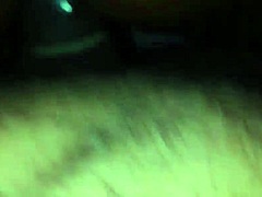 pleasing latina with homemade clip