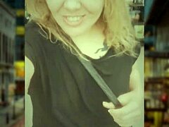 blonde cougar's seductive vibe