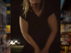 blonde cougar's seductive vibe