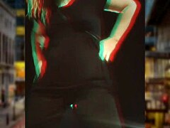 blonde cougar's seductive vibe