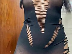 Naughty Girlfriend's Bathroom Anal Tease Caught