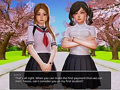 hentai schoolgirl takes anal in rough fuck