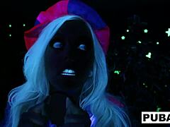 Blondes Ignite Halloween Night