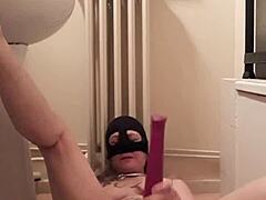 slave f forced into rough blowjob action