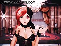 neo rwby’s lingerie tease