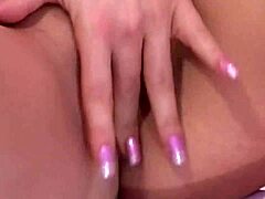 petite brunette's wild moment