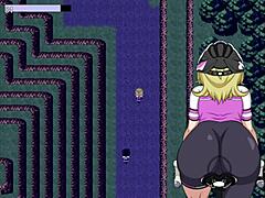 Blonde Loses Virginity In Dark Night Flash Cycling