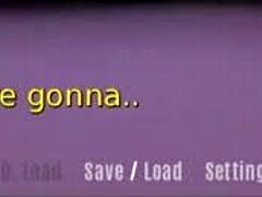 Step-Sis Licked in Hentai Game