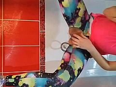 natural curves shine in shower play