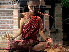 Indian Dancer's Erotic Surrender
