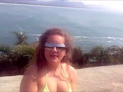 Blonde Latina Teen's Raw Homemade Ass Play