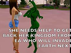 Aliens Seduce in 3D Porn Video