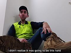 Step gay dad escapes into foot fetish
