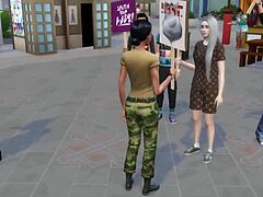 Billie's Friend's Spicy Threesome