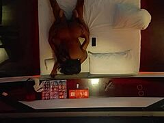 Colombian beauty's blissful pleasure peak