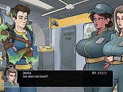 MILF's steamy clash in Deep Vault