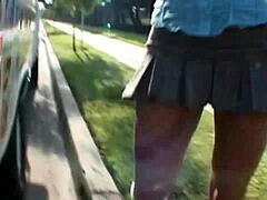 Brunette Beauty's Wild Van Adventure