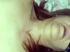 Amateur couple fucks hard in homemade clip