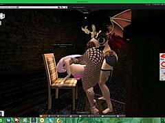 Big Tits Shemale Demon Encounter